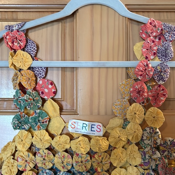 The Series one of a kind dress made of vintage materials - Picture 2 of 3